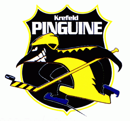 Penguins Hockey Logo - Krefeld Penguins hockey logo from 2001-02 at Hockeydb.com