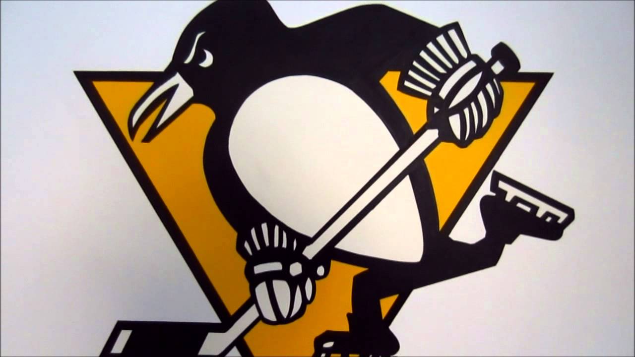 Penguins Hockey Logo - Painting Hockey Logos On A Bedroom Wall