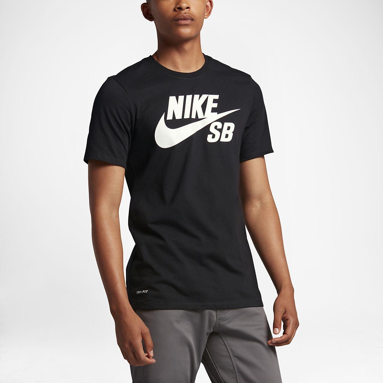 Nike SB Clothing Logo - Nike SB Logo Men's T-Shirt. Nike.com GB