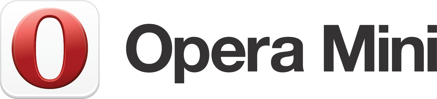 Opera Mini Logo - File:Opera Mini logo horizontal.png - Wikimedia Commons