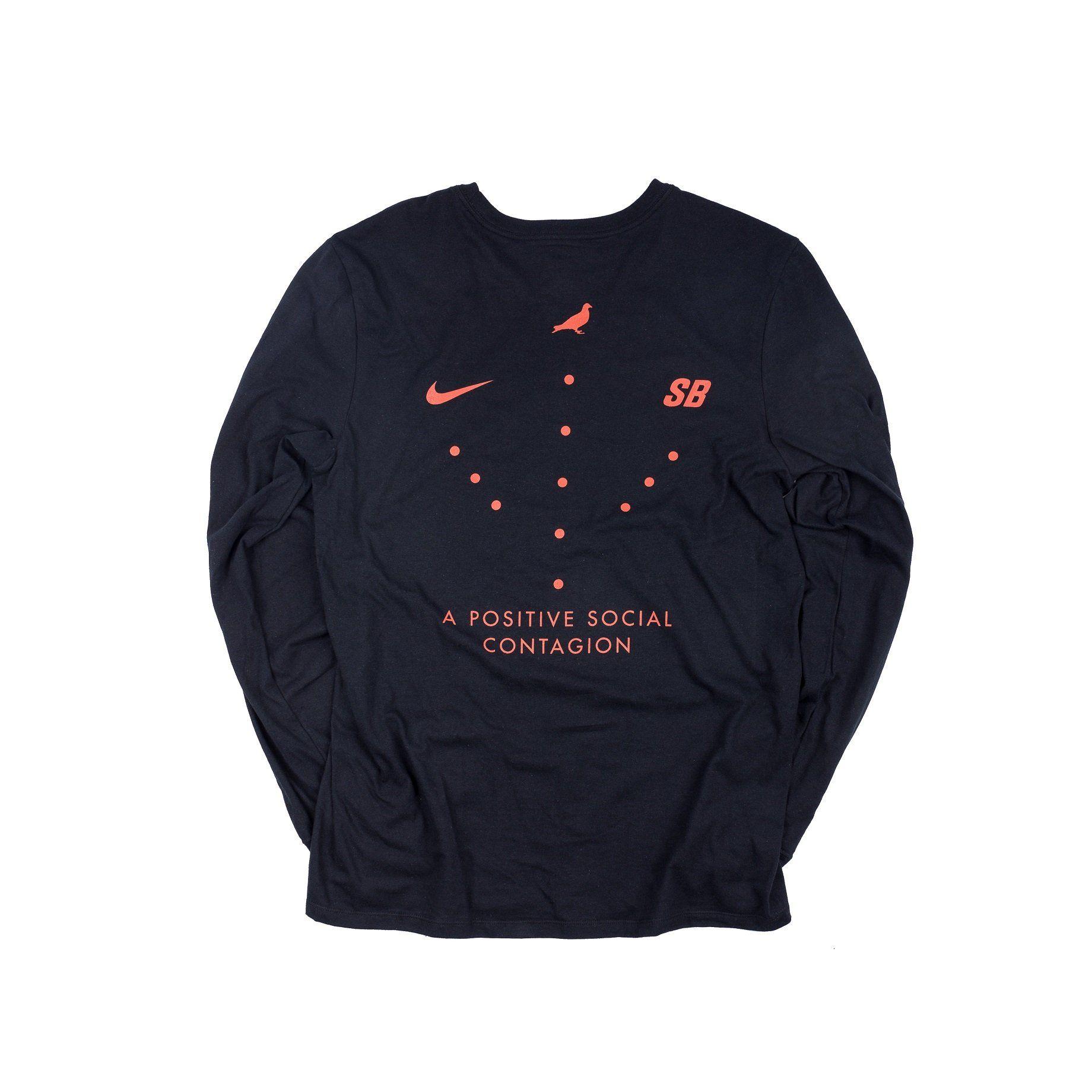 Nike SB Clothing Logo - Staple Pigeon Staple x Nike SB LS Tee