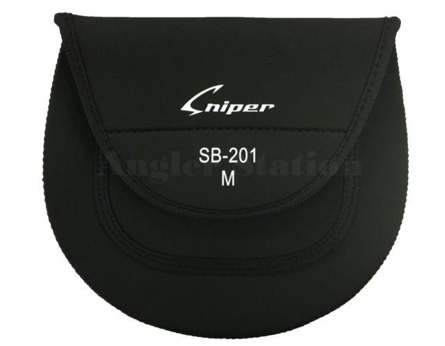 SB Sniping Logo - X Sniper Sb201 Size M Spinning Fishing Reel Cover For Shimano