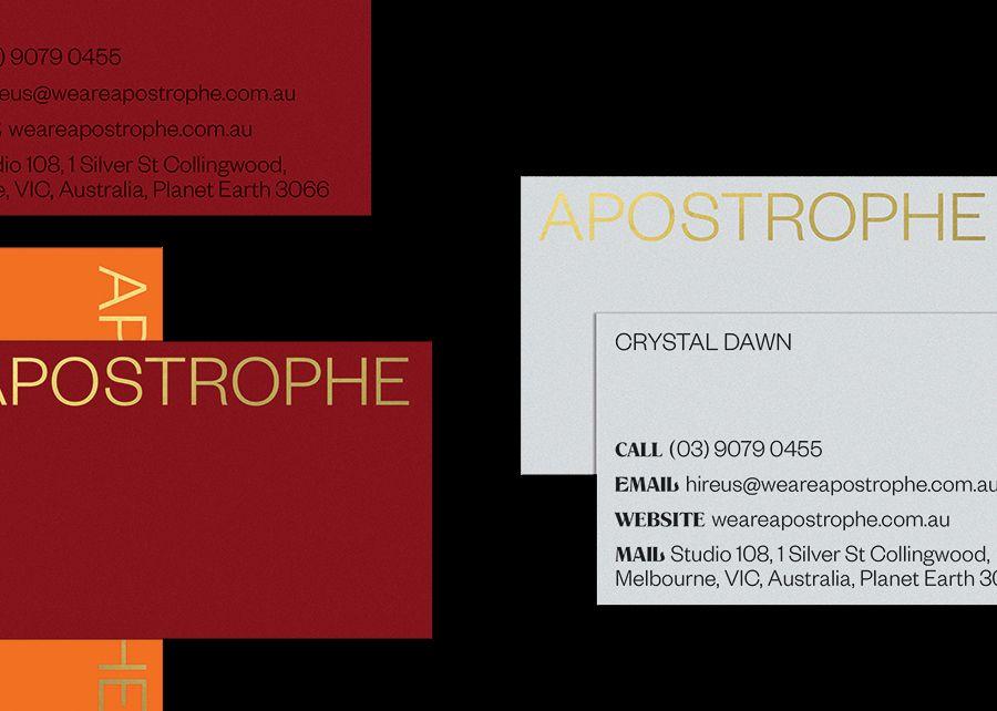 Red Apostrophe Logo - Apostrophe