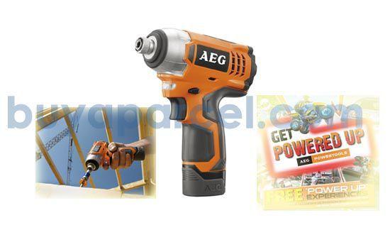 Orange Power Tools Logo - AEG ORANGE Power Tools BSS12 Cordless Ultra Compact Drill Driver ...