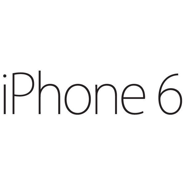 iPhone 6 Logo - iPhone 6 Vector Logo | Free Download Vector Logos Art Graphics ...