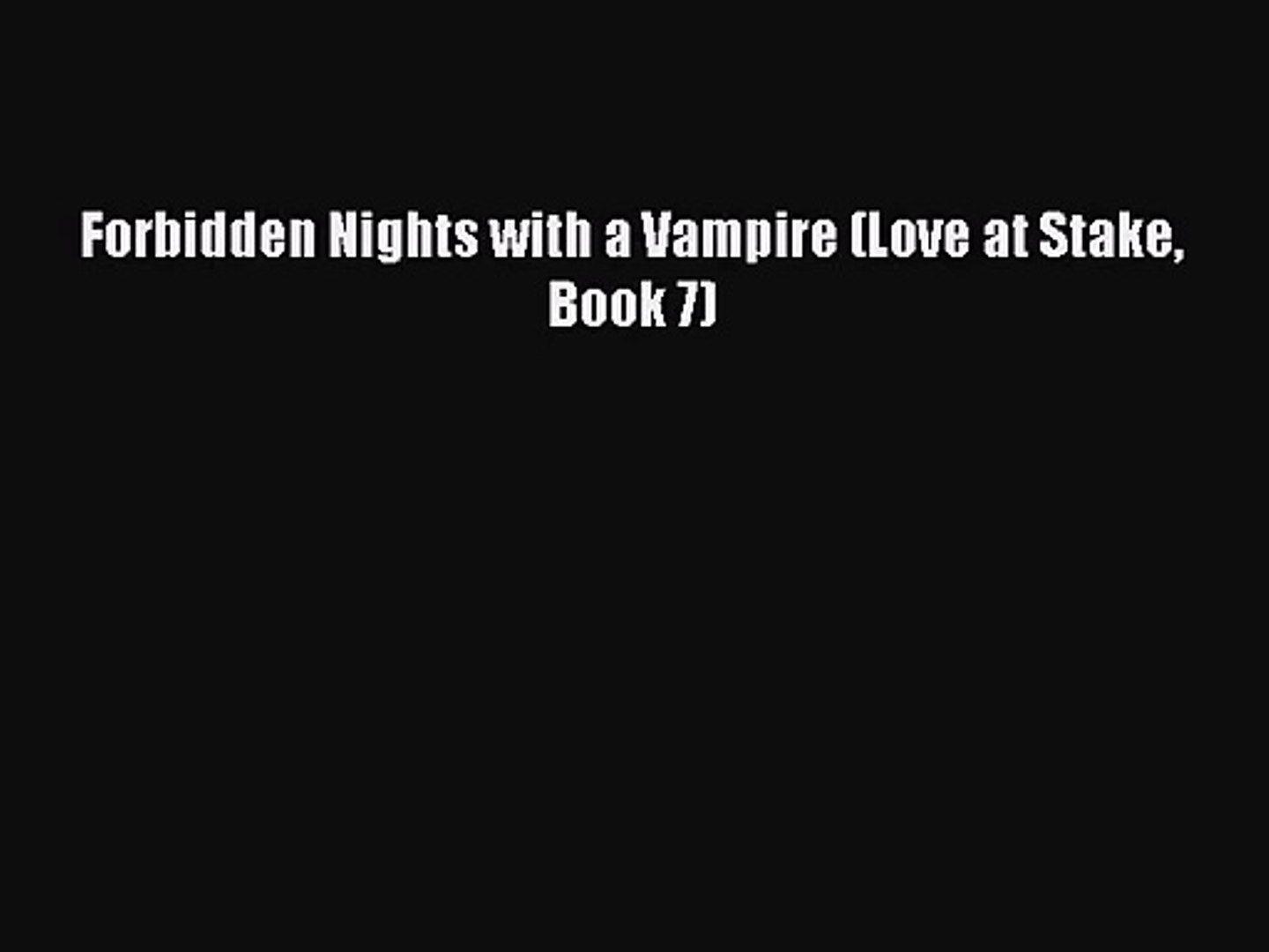 Vampire Love Logo - PDF Download Forbidden Nights with a Vampire Love at Stake Book 7