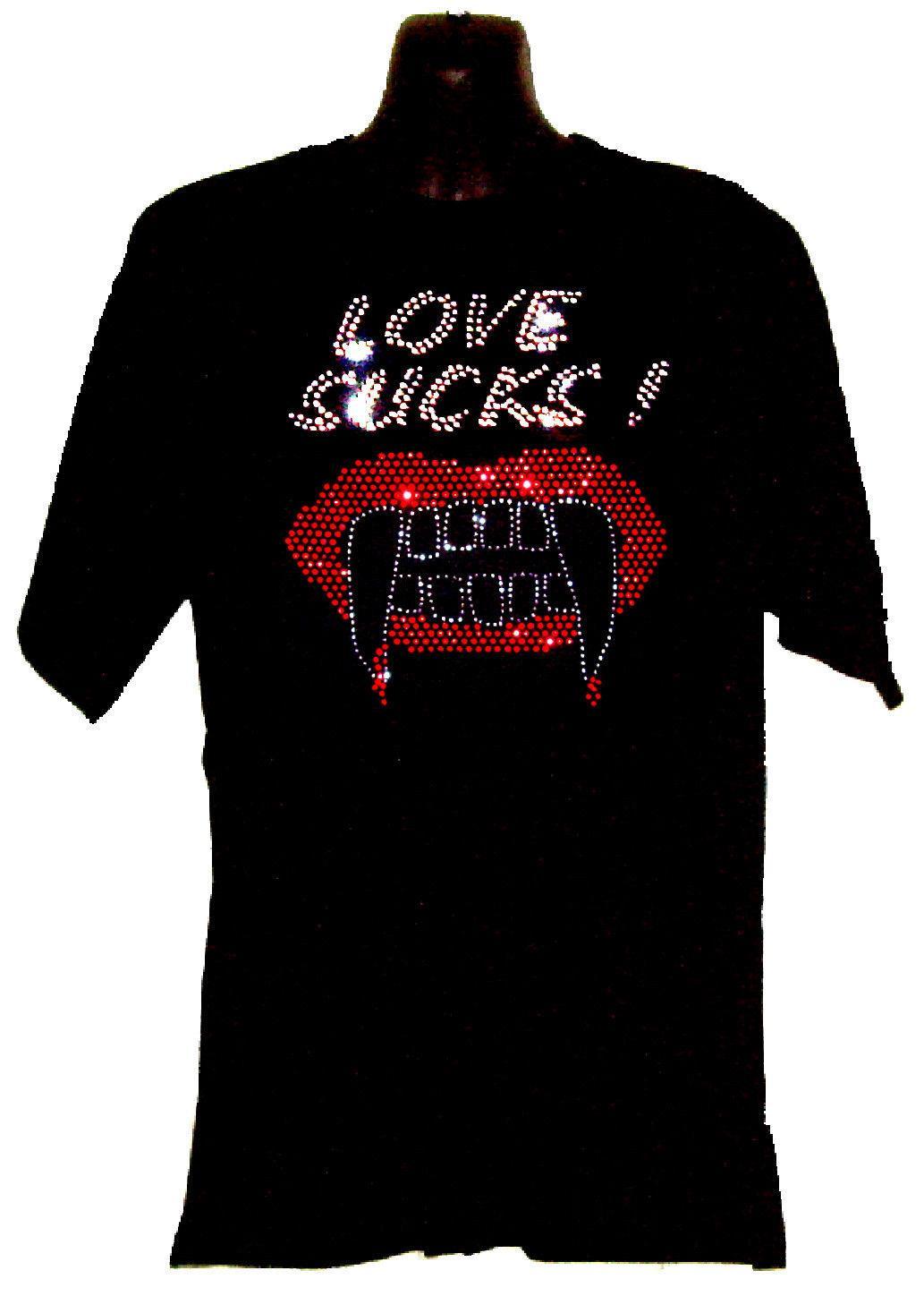 Vampire Love Logo - VAMPIRE LOVE SUCKS GOTHIC HORROR T SHIRT Any Size Small Xxl T Shirt ...