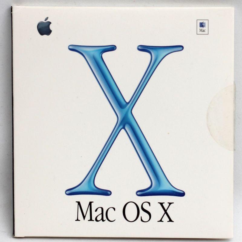OS X Logo - Apple Mac OS X 10.0 'Cheetah' Original Release with Developer Tools