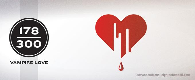 Vampire Love Logo - 300 Random icons - Vampire love | 300 Random icons