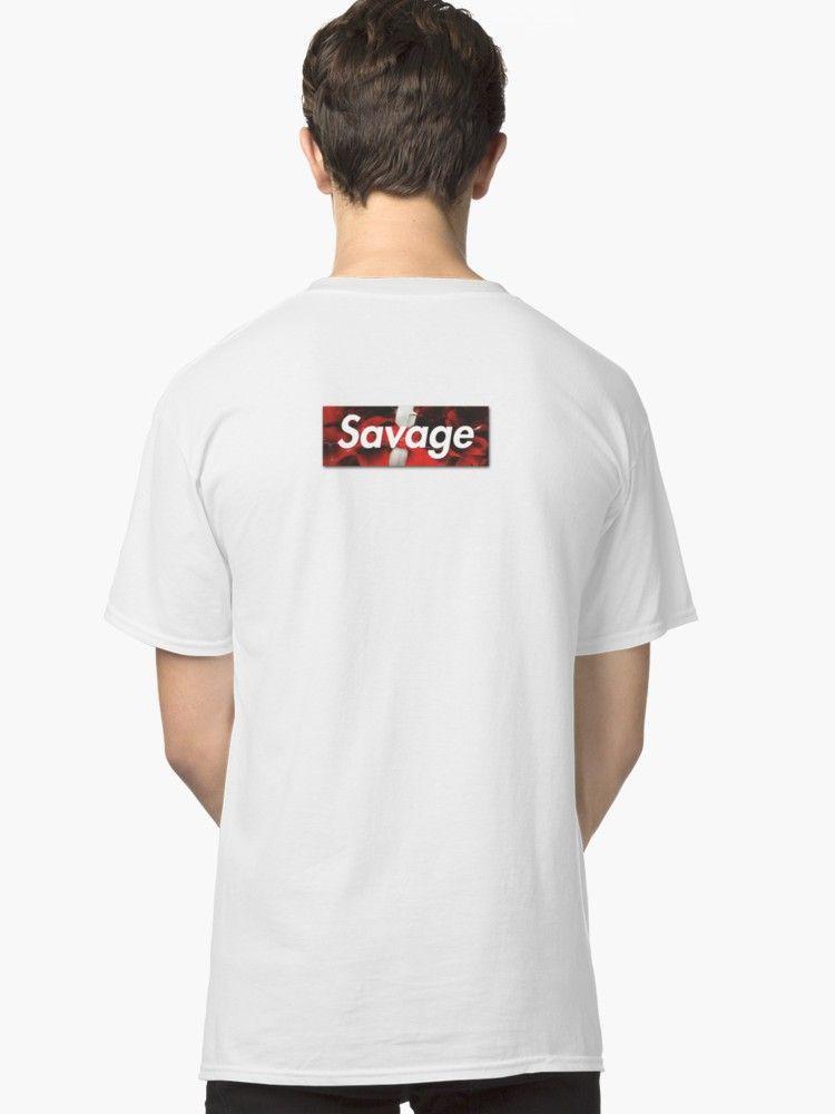 Savage Supreme Logo - 21 Savage Supreme Logo mens Classic T-Shirt X277766BqDiscount 21 ...