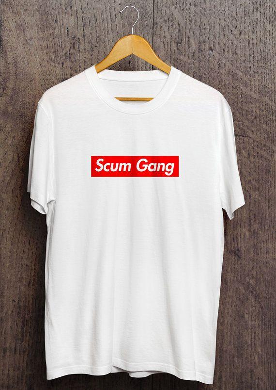 Savage Supreme Logo - 6ix9ine Shirt, Scum Gang T Shirt, 69 Rapper Supreme Parody Box Logo ...