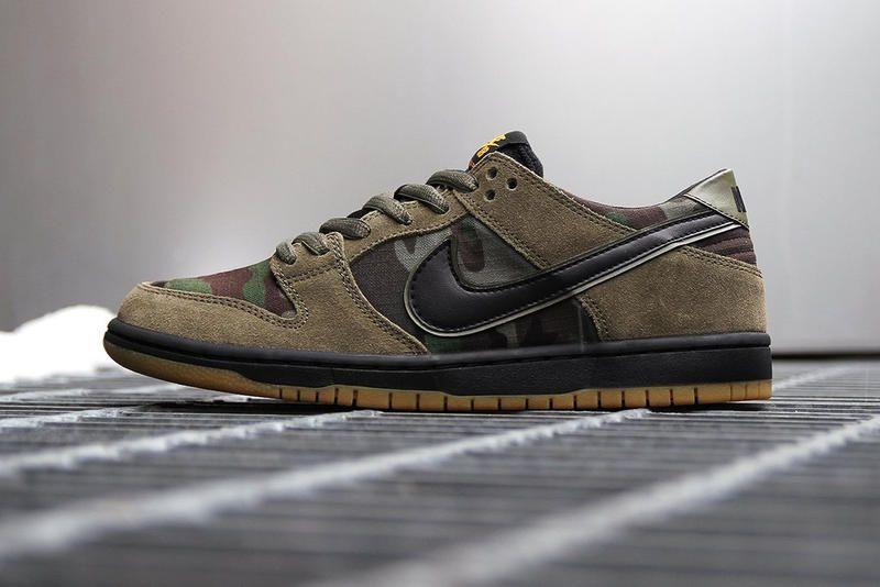 Nike SB Camo Logo - Nike SB Dunk Low Pro 