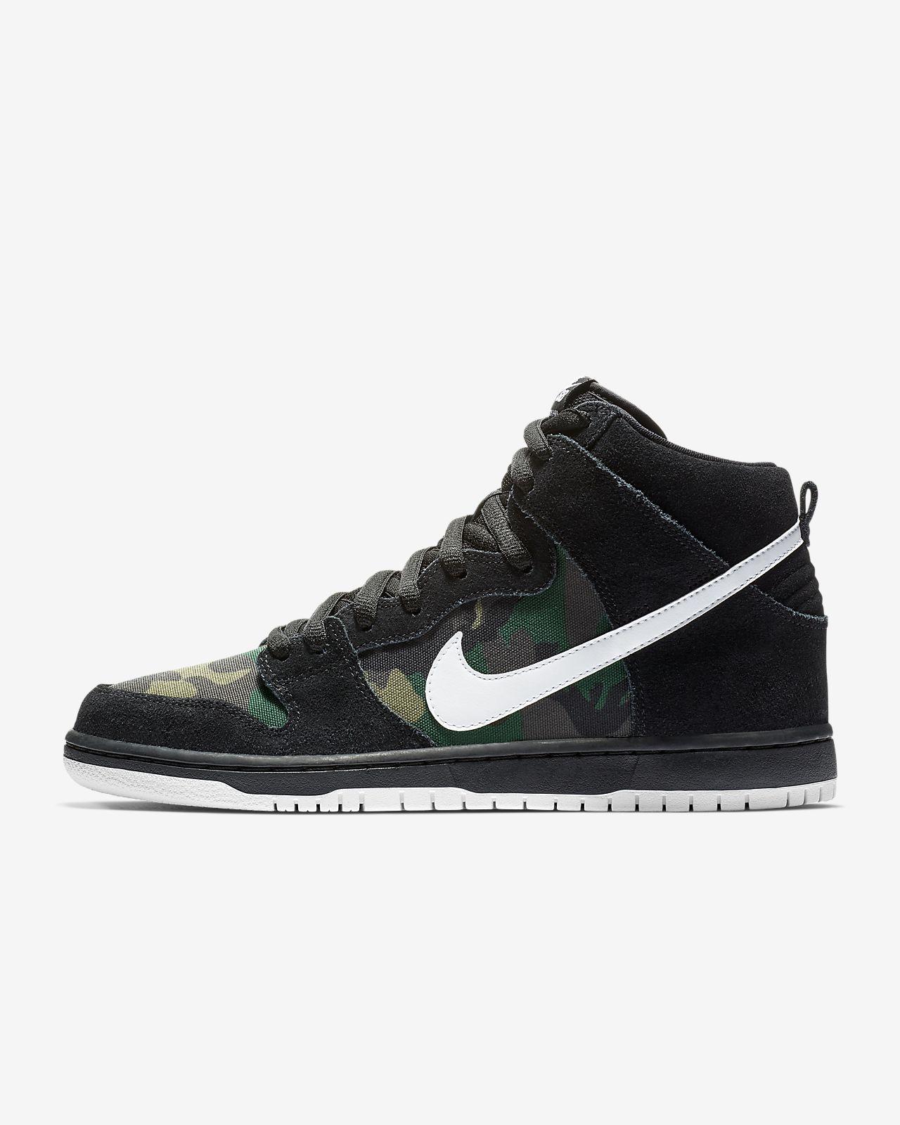 Nike SB Camo Logo - Nike SB Dunk High Pro Men's Skateboarding Shoe. Nike.com