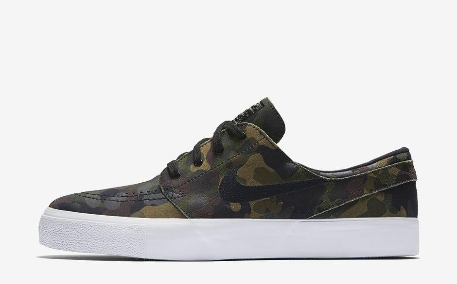 Nike SB Camo Logo - NIKE SB ZOOM JANOSKI HT QS 