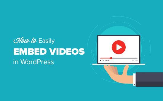 Small WordPress Logo - How to Easily Embed Videos in WordPress Blog Posts