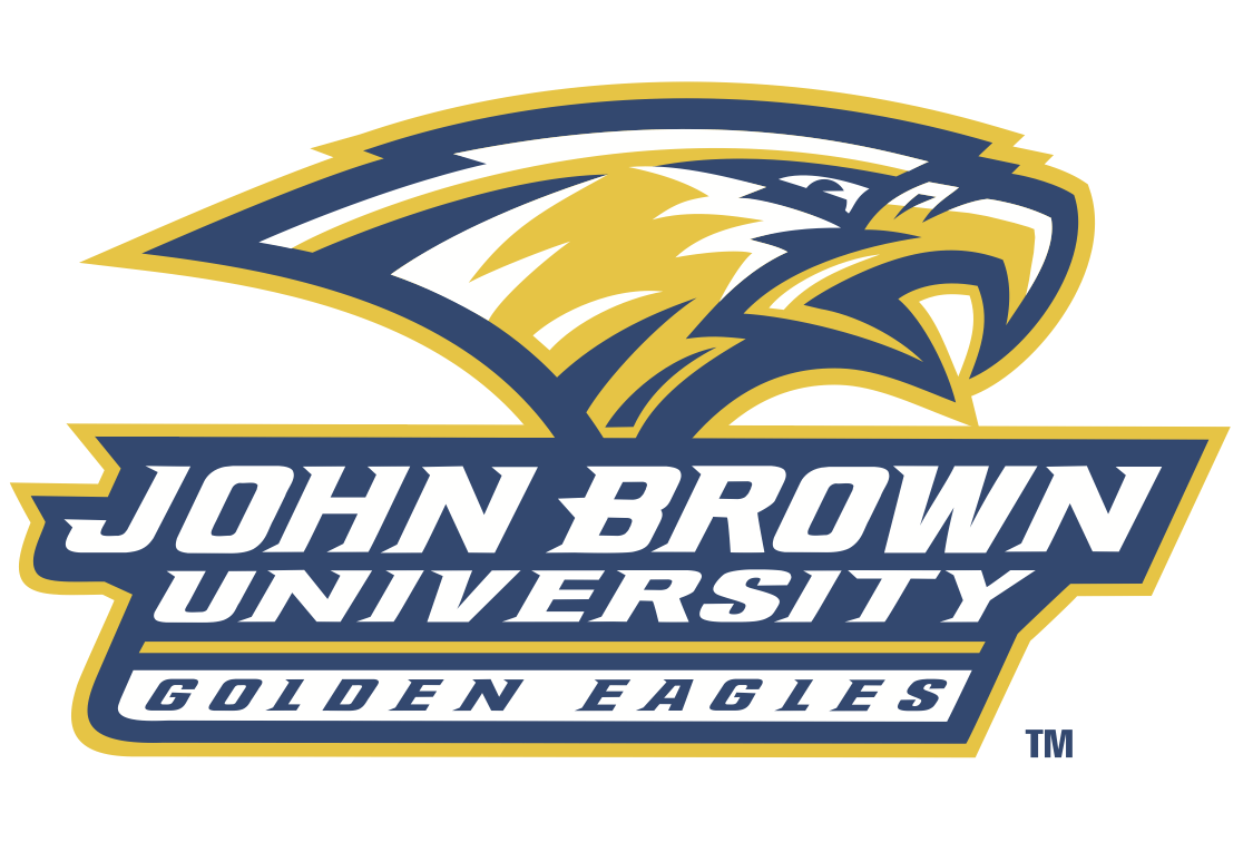 Brown and Yellow Team Logo - Golden Eagles, John Brown University (Siloam Springs, Arkansas), Div ...