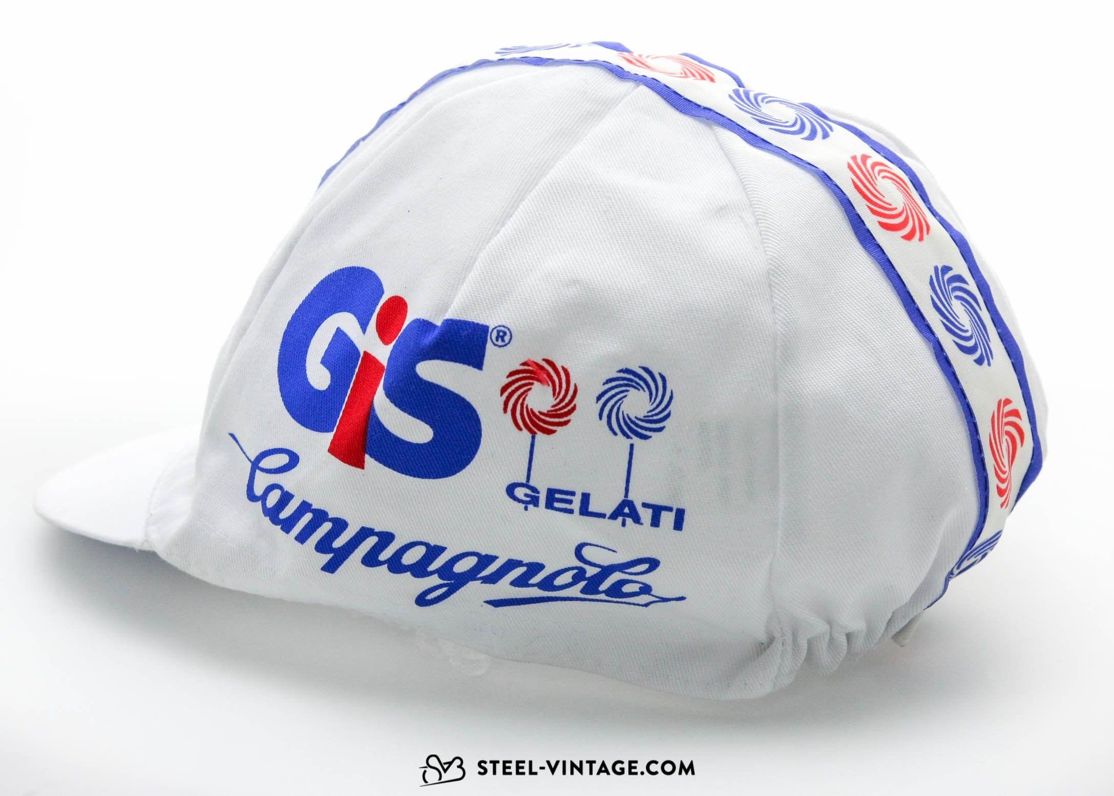 GIS Gelati Logo - Steel Vintage Bikes - Team Gis Gelati Cycling Cap
