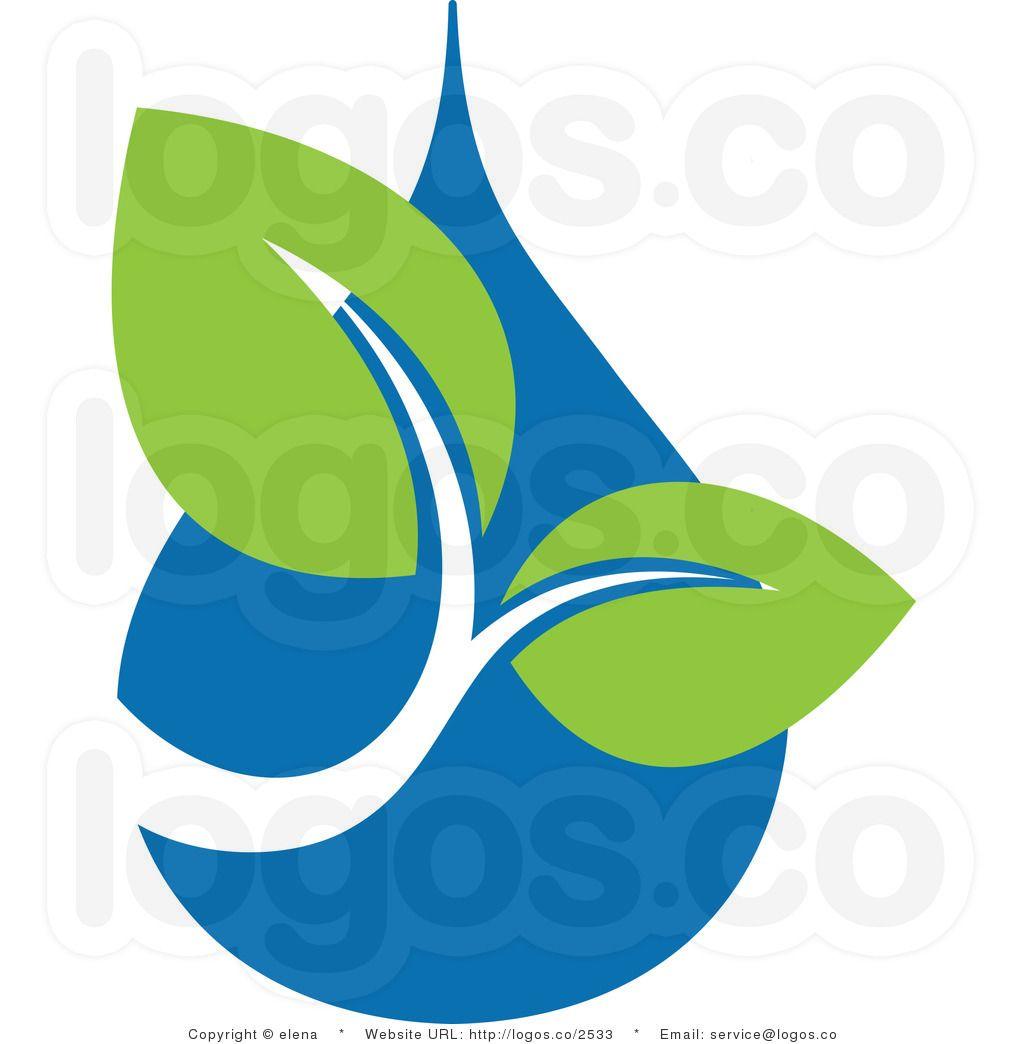 Drop Green Logo - Blue and green Logos
