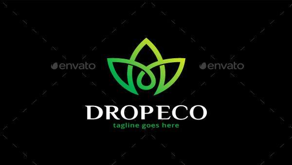 Drop Green Logo - 16+ Beautiful Green Logos - PSD, AI, Vector, EPS | Free & Premium ...