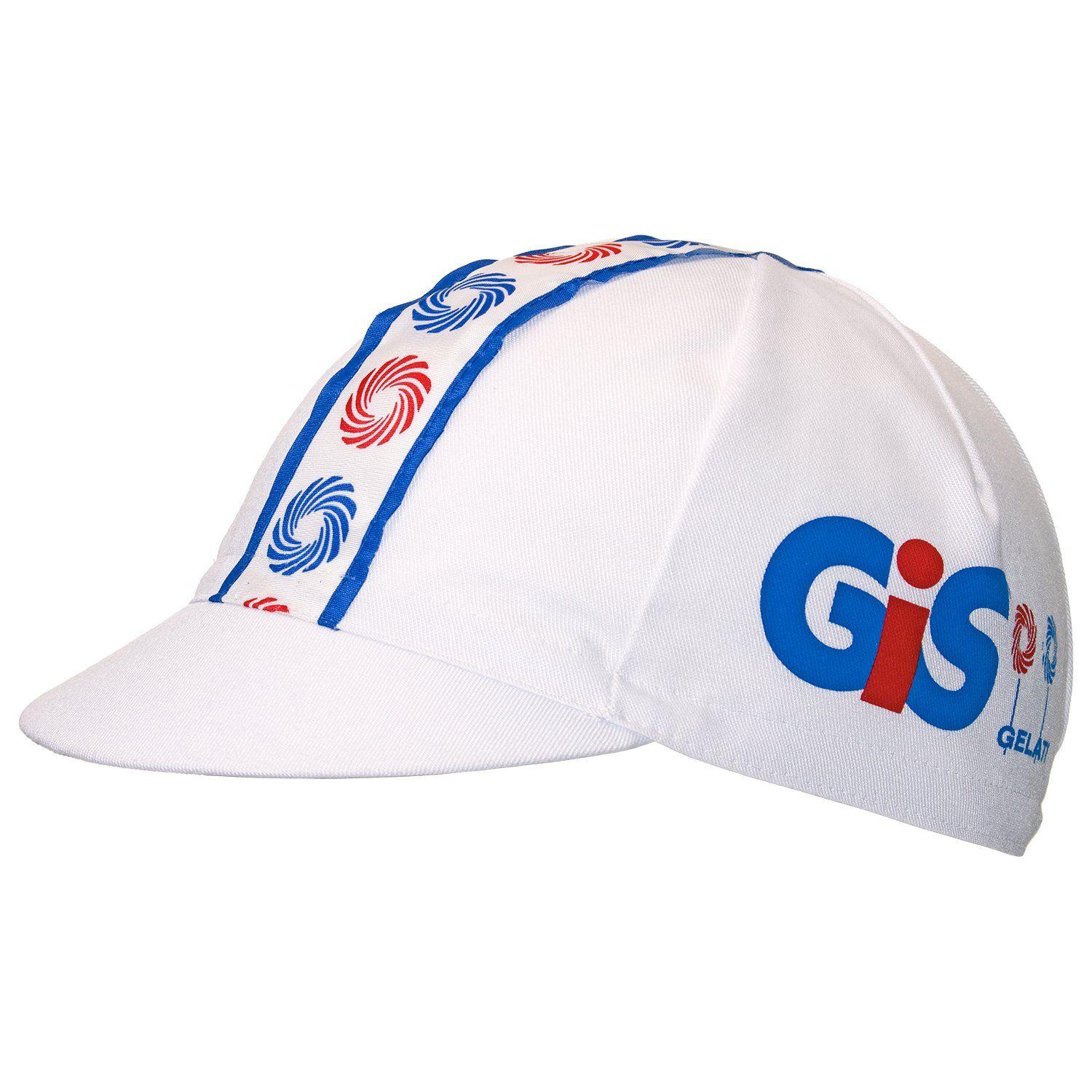 GIS Gelati Logo - GiS Gelati Retro Cotton Cycling Cap - Prendas Ciclismo