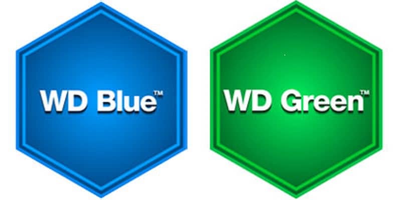 Drop Green Logo - Western Digital Drops 'Green' Drives in Favor of 'Blue'