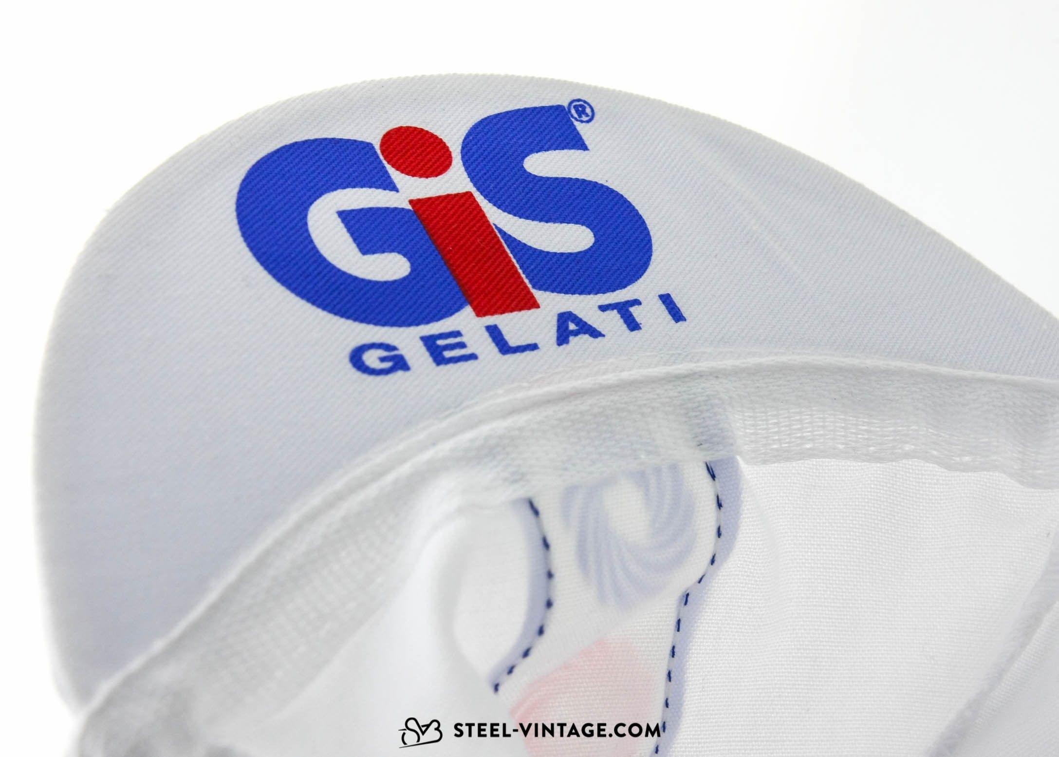 GIS Gelati Logo - Steel Vintage Bikes - Team Gis Gelati Cycling Cap