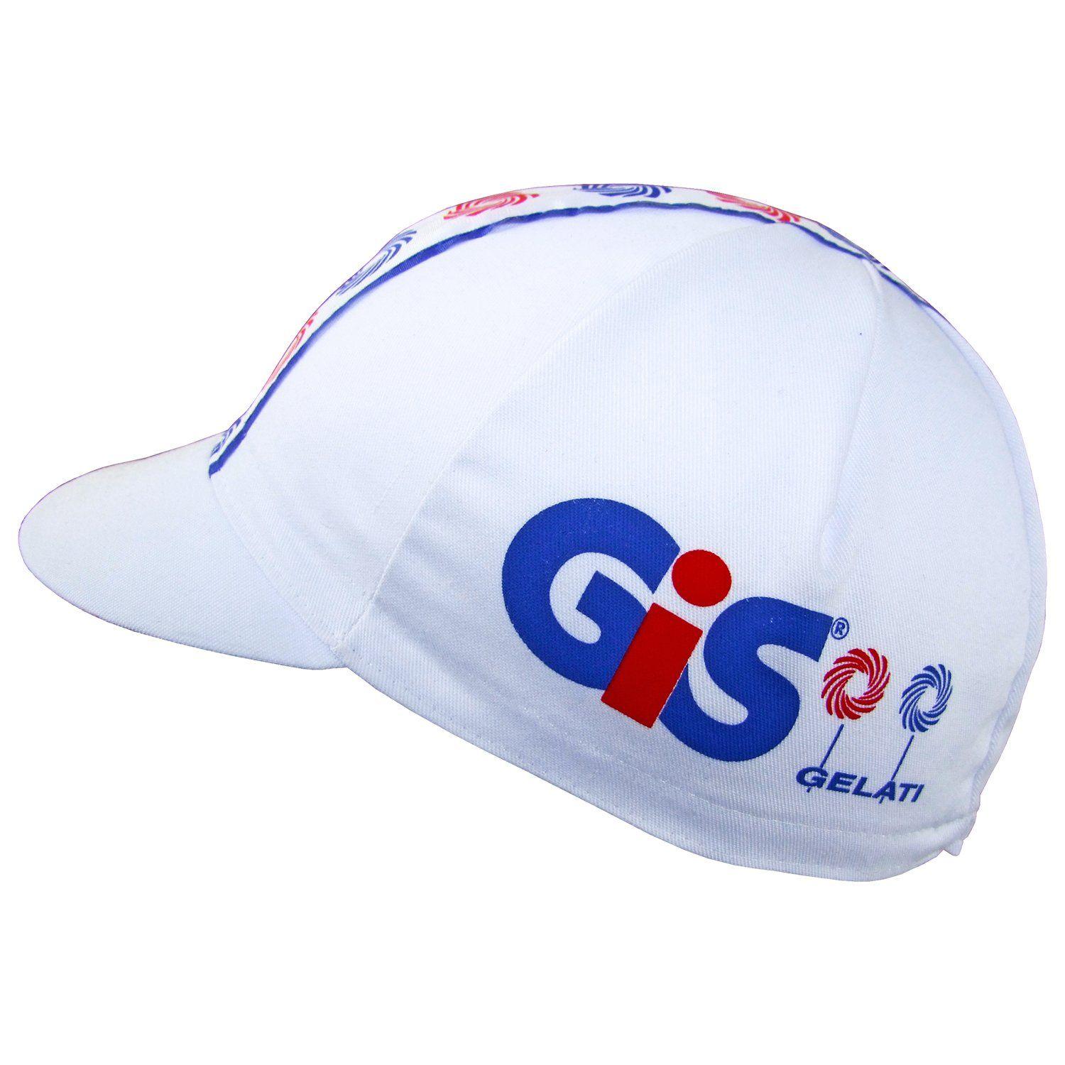 GIS Gelati Logo - GiS Gelati Retro Cotton Cycling Cap - Prendas Ciclismo