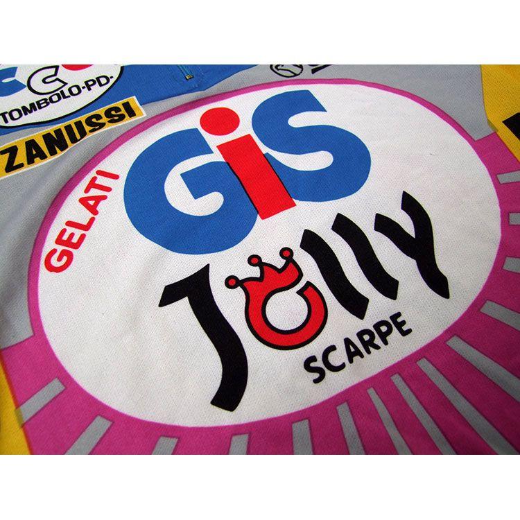 GIS Gelati Logo - Gis Gelati/Jollyscarpe/Zanussi 1987 Team Jersey