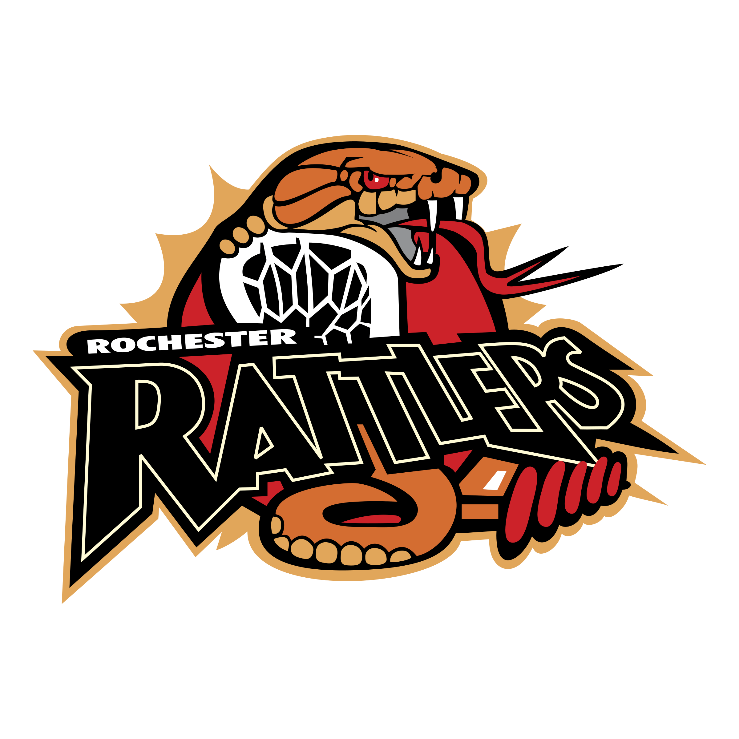 Rattlers Logo - Rochester Rattlers Logo PNG Transparent & SVG Vector - Freebie Supply