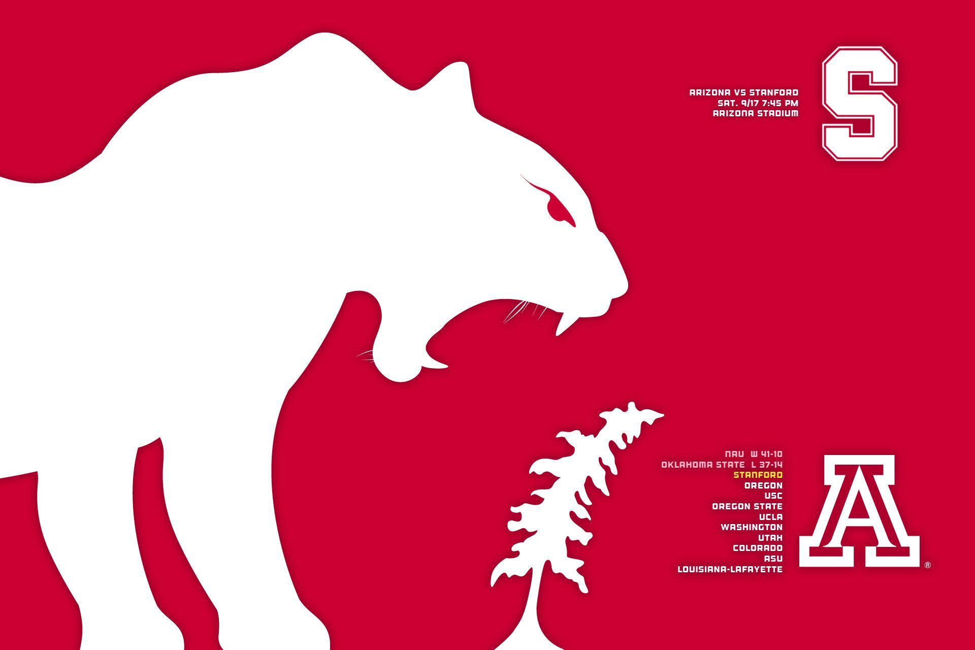 Cool Wildcat Logo - Arizona vs Stanford