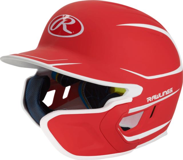 Rawlings R Logo - Mach Senior 2-tone Helmet W/r Flap Rawlings | eBay