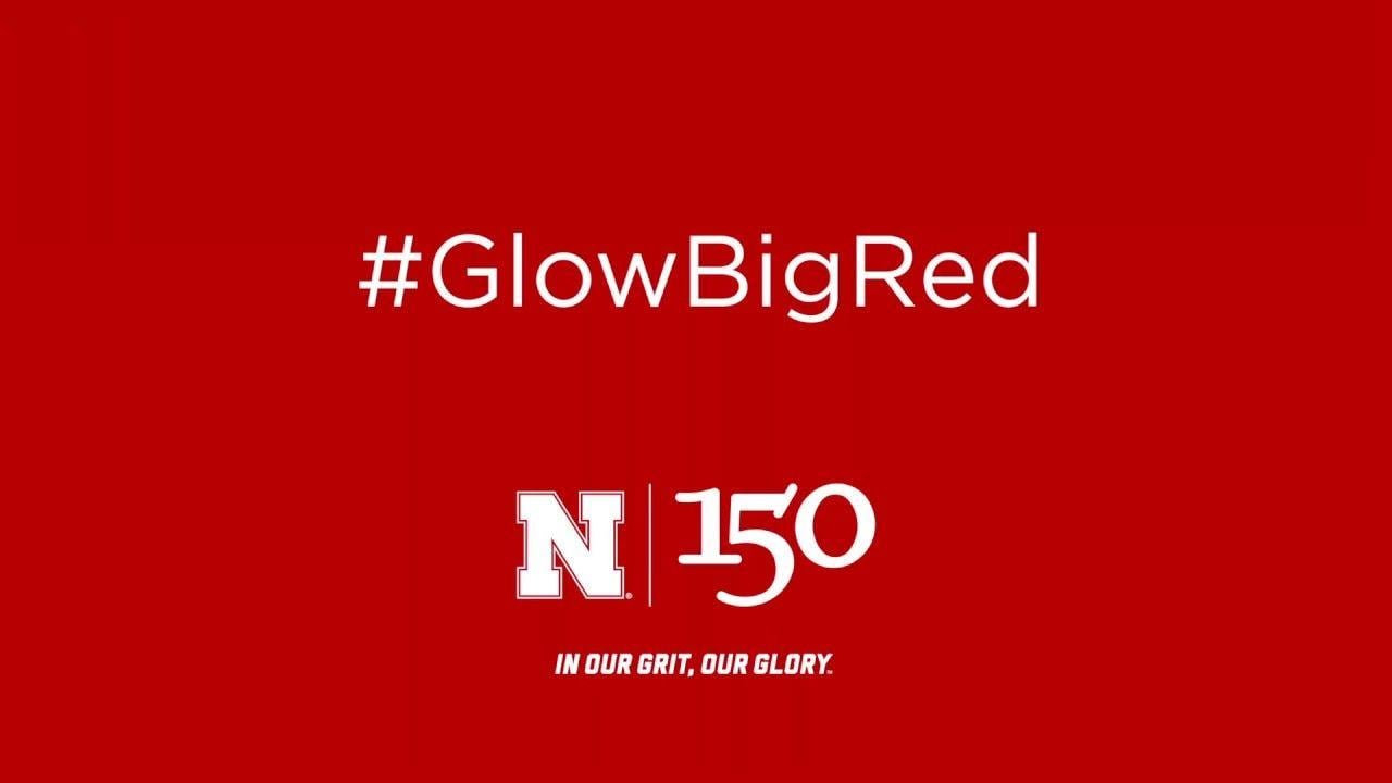 Big Red N Logo - Glow Big Red