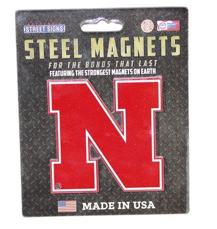 Big Red N Logo - N Logo Steel Magnet 4 Inch AStS