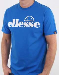 Blue Crew Logo - Ellesse Artoni T Shirt in Royal Blue - short sleeve cotton crew logo ...