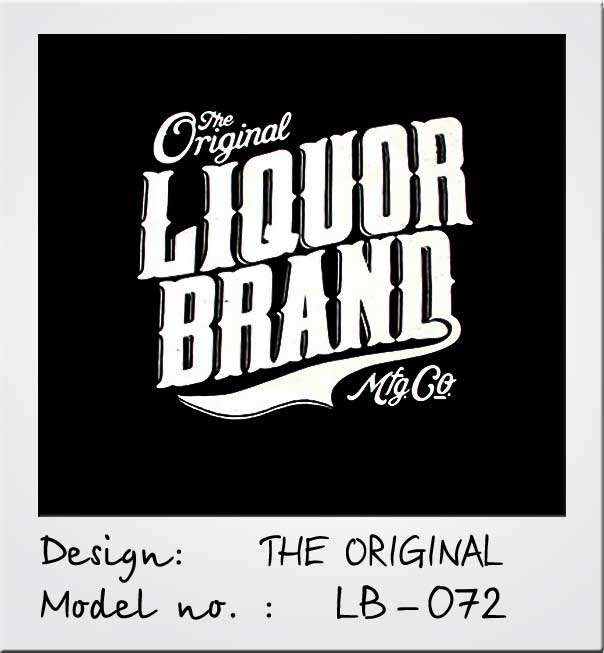 Liquor Brand Logo - Shiroi Neko presents LIQUOR BRAND CLOTHING