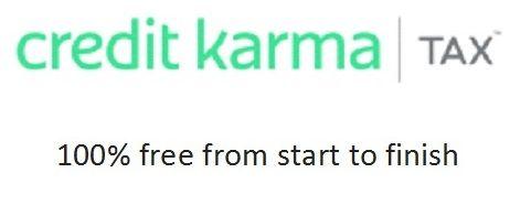 Credit Karma Logo - Available On Line Filing