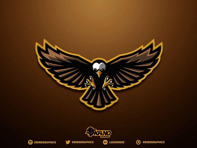 Eagle Mascot Logo - Eagle Mascot logo by Dmitry Krino | Dribbble | Dribbble