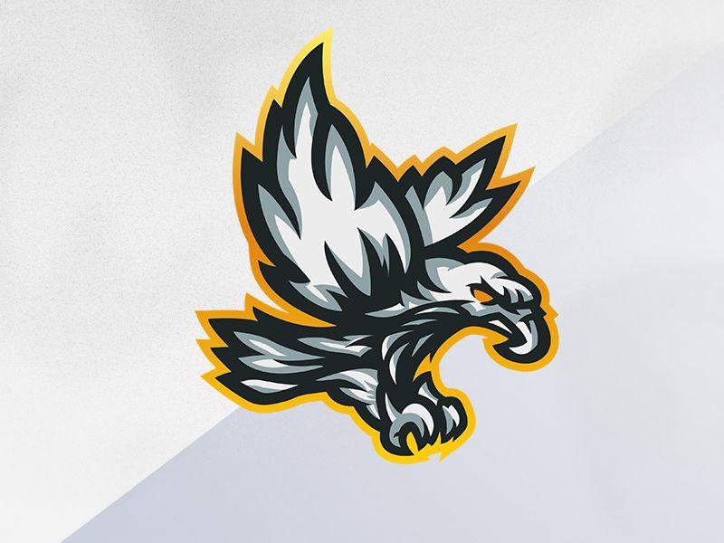 Eagle Mascot Logo - Eagle Mascot Logo! by Hendrik | Dribbble | Dribbble