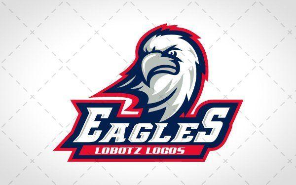 Eagle Mascot Logo - Lobotz on. Create. Logos, Logo design, Sports logo