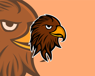 Eagle Mascot Logo - Eagle Mascot Logo Designed by Brajsi | BrandCrowd