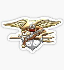 Navy Trident Logo - Navy Seals Logo Stickers | Redbubble