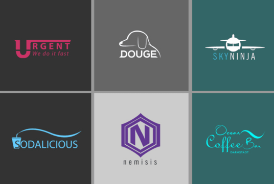 Simple Modern Logo - Design modern, simple and unique logo for you for £5 : CreativoDesk ...