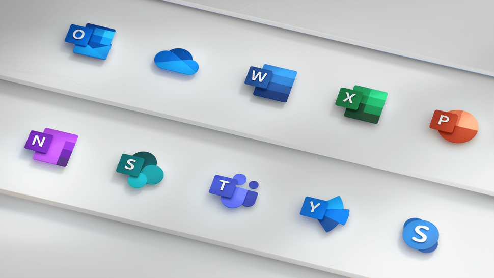 Microsoft Office 365 App Logo - Microsoft revamps its Office 365 app icons with a simplified look