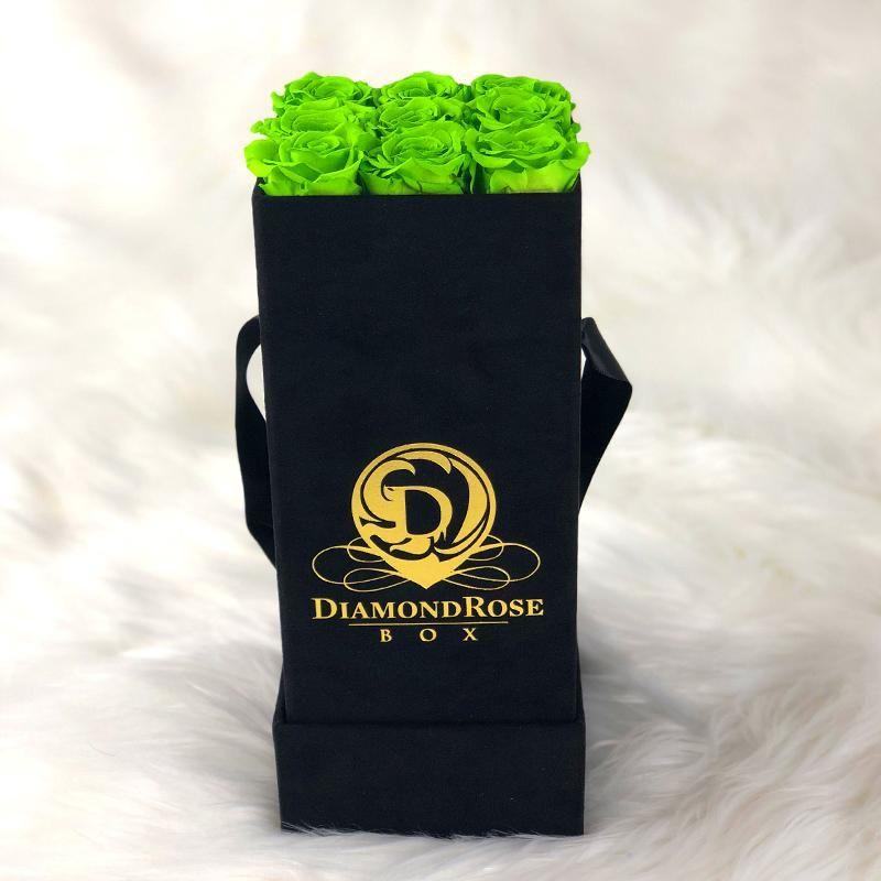 Diamond Roses Logo - The Nine Carat Roses In a Velvet Box – Diamond Rose Box