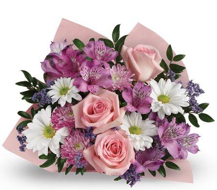 Pink White and Blue Mountains Logo - Love You Mum in Springwood, Blue Mountains NSW Mist Florist