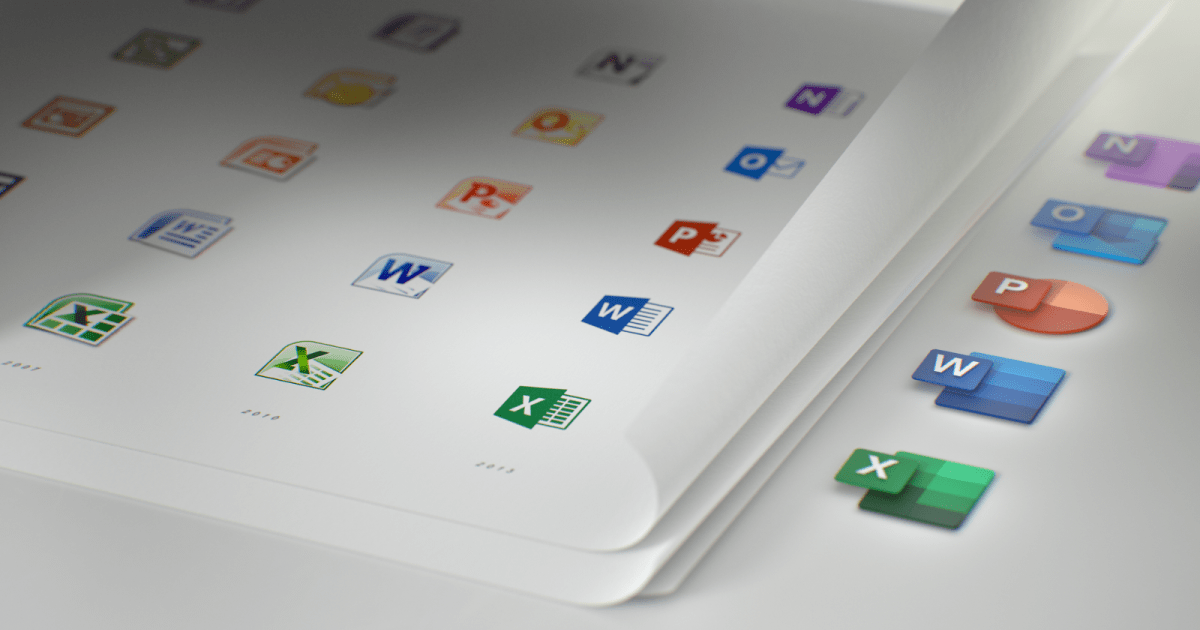Microsoft Office 365 App Logo - Microsoft redesigns Office 365 Icons to embrace a modern look - MCGH