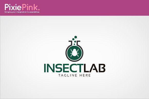 Insect Logo - Insect Lab Logo Template Logo Templates Creative Market