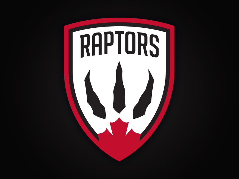 Raptors Basketball Logo - TORONTO RAPTORS - NEW LOGO CONCEPT by Matthew Harvey | Dribbble ...