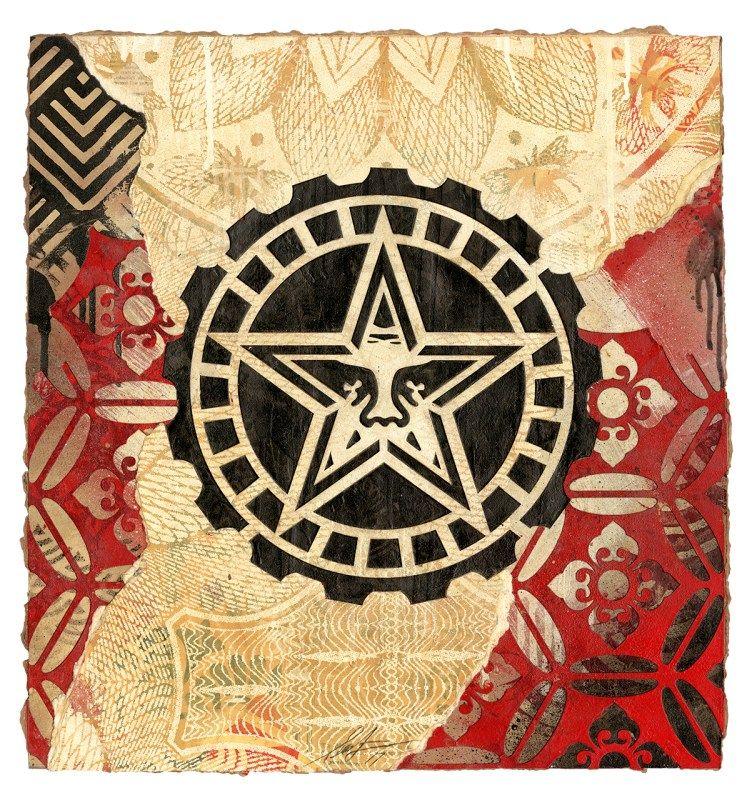 Obey Star Gear Logo - Star Gear - Obey Giant