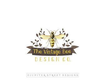 Insect Logo - Bee logo design | Etsy